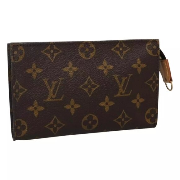 LOUIS VUITTON Monogram Bucket PM Accessory Pouch LV Auth - Picture 14 of 16
